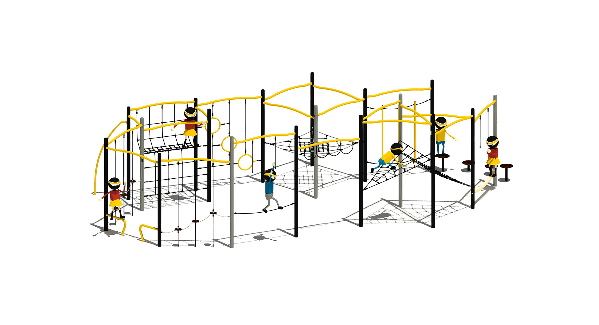 Spielplatzgerte Maier-SPGM-MINJA-Sts Spielplatzgerte Maier-SPGM-MINJA-Sts